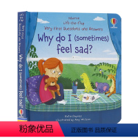 [正版]Usborne问与答系列立体翻翻书为什么我有时候会伤心 Why do I sometimes feel sad