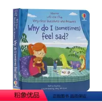 [正版]Usborne问与答系列立体翻翻书为什么我有时候会伤心 Why do I sometimes feel sad
