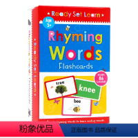 [正版]Flash Cards英文原版 配套字卡Rhyming Words Flashcards韵律词押韵词学习卡片学