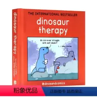 [正版]英文原版 Dinosaur Therapy 恐龙心理治疗 精装 全彩漫画绘本 解决心理健康问题 儿童趣味益智