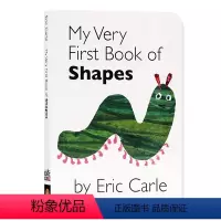 [正版]英文原版绘本Eric carle卡尔爷爷My Very First Book of Shapes 幼儿形状启蒙