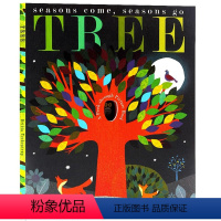 [正版]四季绘本 大自然的秘密系列英文原版绘本Tree Seasons Come Seasons Go 叠层洞洞书