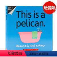 [正版]No way 系列 No Way!This Is A Pelican 英文原版绘本 纸板翻翻书 幼儿童英语早教