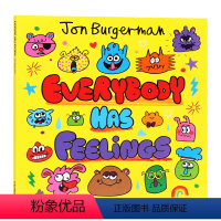 [正版]人人都有情绪 英文原版绘本 Everybody Has Feelings 幽默涂鸦科学绘本Jon Burge