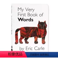[正版]英文原版绘本 卡尔爷爷 My Very First Book of Words 单词 幼儿童英语单词启蒙认知图