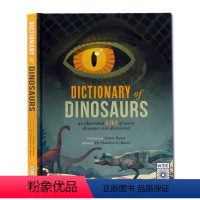 [正版]恐龙百科全书Dictionary of Dinosaurs图解恐龙字典 英文原版精装科普科学课外读本恐龙大全