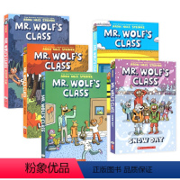 老狼先生的教室5册套装 [正版]老狼先生的教室5册 英文原版漫画 Mr Wolf's Class Lucky Stars