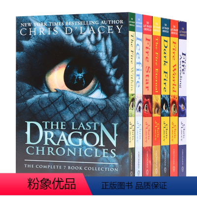 [正版]龙神话 7册礼盒装 英文原版 The Last Dragon Chronicles 7 Copy Flexi