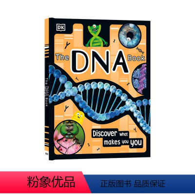 [正版]DK 发现是什么造就了你 英文原版 The DNA Book 人类的秘密精装系列图书青少年英语课外阅读书籍进口