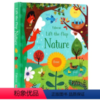 [正版]Usborne出品大自然纸板翻翻书英文原版绘本 Lift-the-flap Nature 儿童百科科普知识英语