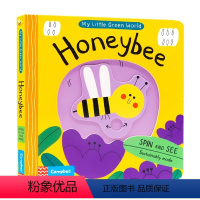 [正版]我的绿色小世界小蜜蜂英文原版绘本 My Little Green World Honeybee 机关操作纸板书