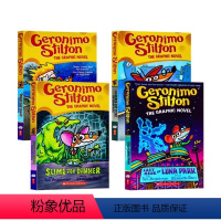 老鼠记者漫画版4册 [正版]老鼠记者漫画版1-4册 英文原版 Geronimo Stilton Graphic Nove