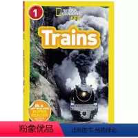 [正版]英文原版绘本 National Geographic Trains火车 美国国家地理分级阅读初阶Level 1