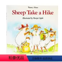 [正版]小羊远足Sheep Take a Hike英文原版绘本 儿童英语启蒙平装图画故事书 亲子互动读物逗趣幽默 琅琅