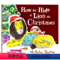 [正版]如何在圣诞节把狮子藏起来英文原版绘本 How to hide a lion at Christmas 圣诞主题