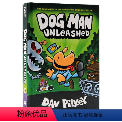 [正版]精装神探狗狗的冒险Dog Man2英文原版绘本 The Adventures of Dog Man Unlea