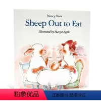 [正版]小羊外出就餐 Sheep Out to Eat 英文原版绘本 幼儿童启蒙早教英语读物逗趣幽默图书故事书 睡前故