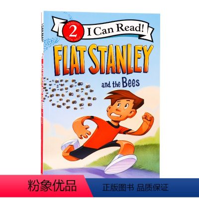 [正版]I can read 2 Flat Stanley and the Bees纸片人史丹利·扁平斯坦利和蜜蜂 英