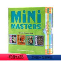 小小艺术家系列4册纸板书 [正版]小小艺术家系列4册纸板书 英文原版绘本 Mini Masters Boxed Set