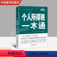 [正版]个人所得税一本通第4版 2023年版个人所得税汇算清缴 一本书讲透个人所得税 实务案例讲解 政策深度解析 风险