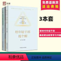 [正版]全3册给年轻干部提个醒+给年轻干部的21封信+年轻干部廉洁教育案例读本 新时代年轻干部廉政建设教育学习资料 中