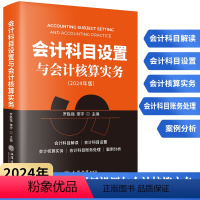 [正版]2024年会计科目设置与会计核算实务 企业公司财务会计出纳 行政事业单位 从业人员税务机关及培训机构借鉴书全新