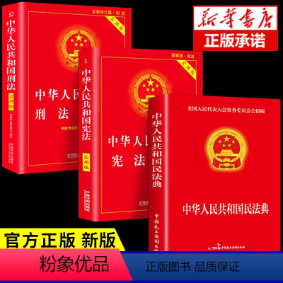 [正版]全套3册 民法典年版+刑法+ 新版法律书籍 中华人民共和国民典法注释本解释汇编出版社法律常识一本全大全中国