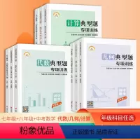 [初中生通用]全套9册.计算+代数+几何 初中通用 [正版]2023版初中数学必刷题专项训练七年级八年级中考代数几何数学