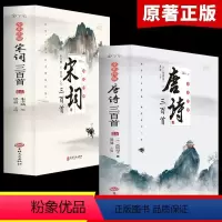 [正版]全套2册 唐诗宋词三百首全集 古诗大全集书全中国古诗词书籍全套小学生宋诗300首高中初中版鉴赏辞典诗集诗歌古文