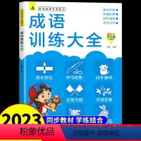 成语训练大全 小学通用 [正版]小学生成语训练大全人教版 词语积累大全训练小学一至六年级上册下册1-6年级积累高频成语