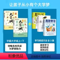 [全套5册]学霸大学城+高效学习法 [正版]荣恒学霸大学城上下 走进大学城2024高考志愿填报指南985211全国名校介