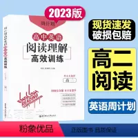 [周计划]英语阅读理解高效训练 高中二年级 [正版]周计划 高中英语阅读理解高效训练 高二 附全文翻译 高2英语阅读 全