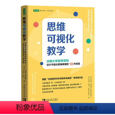 [正版]思维可视化教学(哈佛大学教育学院设计可视化思维课堂的18种流程) (美)罗恩· 文教 教学方法及理论 教育/教