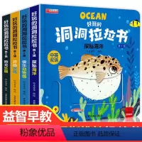 全4册 [正版]洞洞拉拉书0-3岁撕不烂的宝宝书早教启蒙机关立体书籍幼儿园小班