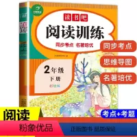 二年级下册 [正版]配套练习快乐读书吧二年级下册语文阅读训练课外阅读理解强化专项训练书人教版同步课外阅读练习题阶梯阅读每