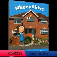 [正版]原版培生学科儿童英语分级阅读CLIL where i live L1 4-6岁 小学词汇200 赠音频 共1
