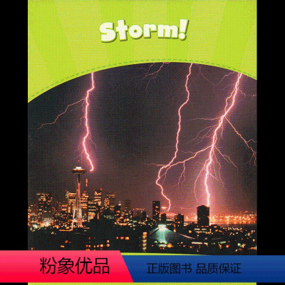 [正版]原版培生学科儿童英语分级阅读CLIL Storm 风暴 L4 小学词汇800没有音频 共24页