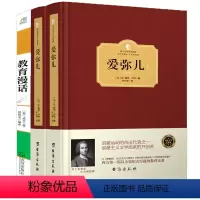 [正版]共3册 爱弥儿 教育漫话 卢梭精装上下 爱弥尔西方百年学术经典 卢梭论述资产教育著作世界文学名著儿童教育书籍