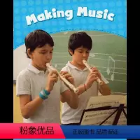 [正版]原版培生学科儿童英语分级阅读CLIL Making Music 做音乐 L1 4-6岁 小学词汇200 赠音频