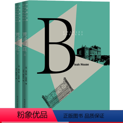 [正版]荒凉山庄全两册狄更斯逝世150周年纪念版狄更斯文集瘟疫远大前程双城记