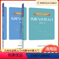 几何与证明+代数与计算 初中通用 [正版]和数学家一起学数学几何与证明+代数与计算入门 朱梅俊著 七八九年级初中考数学几