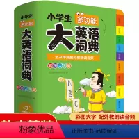 [正版]小学生多功能大英语词典彩图大字版小学1-6年级通用全书单词配外教朗读音频小学大词典英语单词儿童训练大字典解释书
