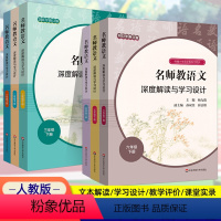 语文 六年级下 [正版]2023春小学名师教语文深度解读与学习设计文本解读小学一二三四五六年级语文下册同步讲解专项训练全