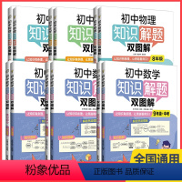 初中数学知识解题 双图解 八年级/初中二年级 [正版]初中数学+初中物理 知识解题双图解 七+八+九年级+中考 考点知识