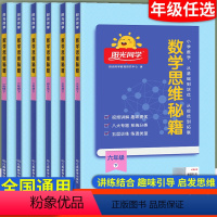 数学思维秘籍 一年级下 [正版]2024春新版阳光同学数学思维秘籍训练一二三年级四五六下册小学数学思维能力培养数学逻辑拓