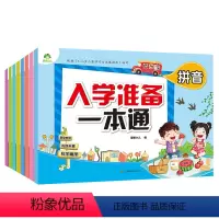 全8册 [正版]入学准备一本通8册套装10-20-50 100以内加减法拼音数学语言幼儿园大班一年级练习册幼儿大班学前班