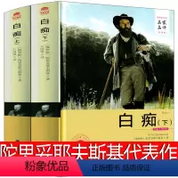 [正版]白痴陀思妥耶夫斯基 654页 陀思妥耶夫斯基原著长篇小说无删减世界名著全套上下册人民的文学书籍初中生高中生北方