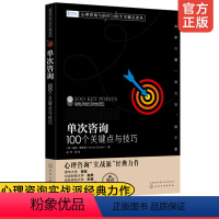 [正版] 单次咨询 100个关键点与技巧 心理咨询与治疗100个关键点译丛 西方流派SST基本思想实践单次咨询技术条件