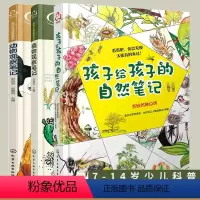 动物观察笔记 [正版]全3册 大自然动物植物观察笔记+孩子给孩子的自然笔记 6-12岁小学生课外阅读自然观察笔记青少年动