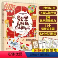 数学真好玩立体翻翻书 [正版] 数学真好玩立体翻翻书 3-5-6-7岁数学思维认知常识逻辑思维能力建立数学概念启蒙幼小衔